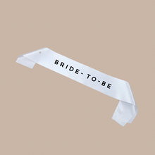Load image into Gallery viewer, Personalised Bride Sash
