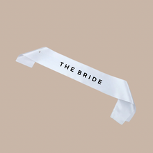 Load image into Gallery viewer, Personalised Bride Sash
